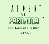 Alien vs Predator screenshot 2 for GameBoy